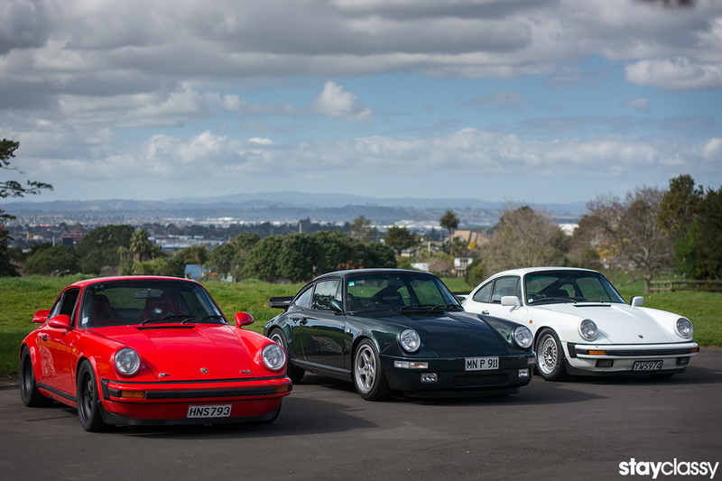 Illustration for article titled An Afternoon With Three '80s 911s